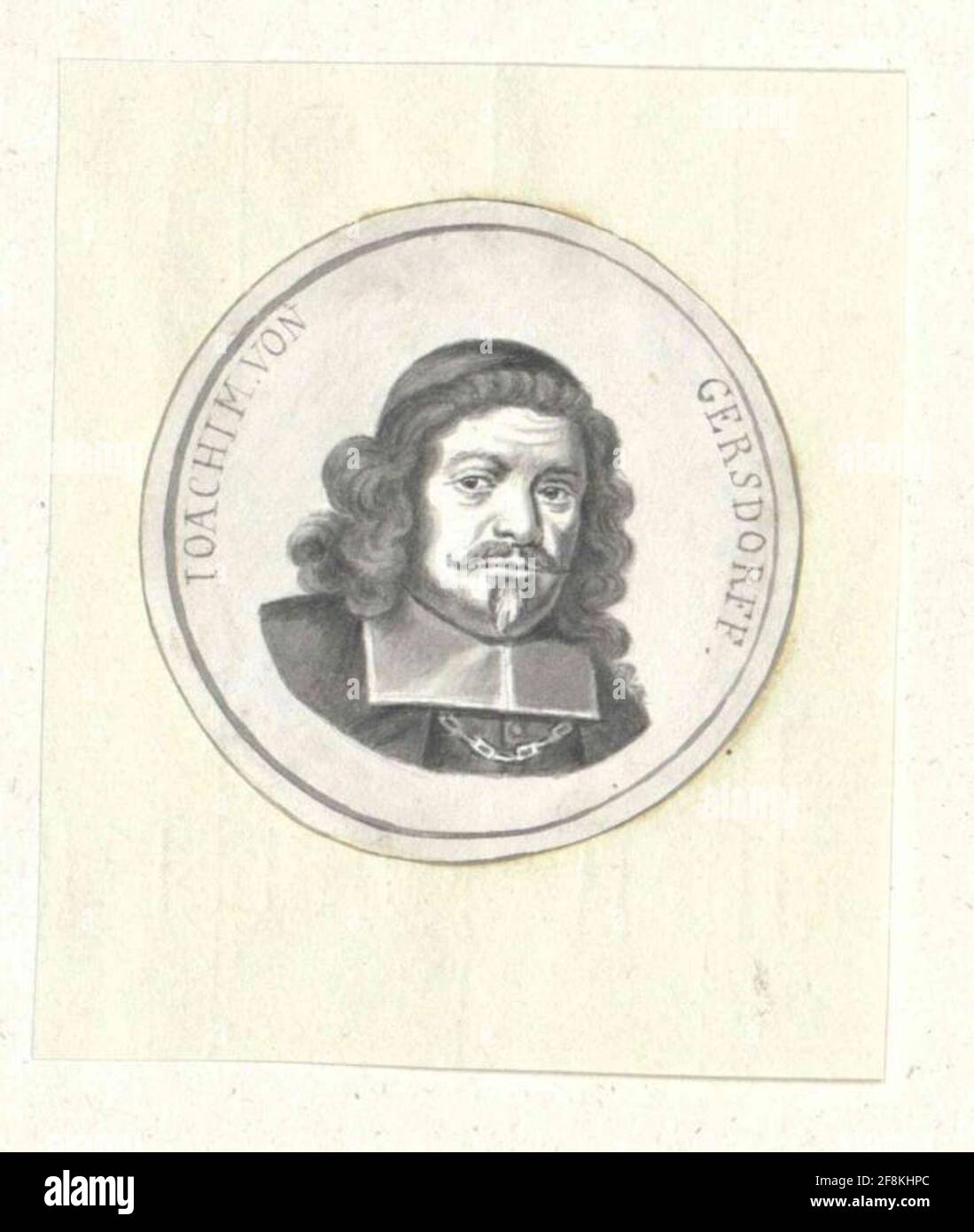 Gersdorff, Joachim von. Stockfoto