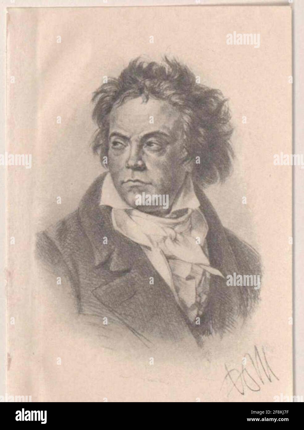 Beethoven, Ludwig aus. Stockfoto
