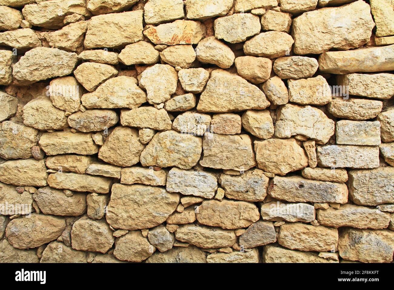Steinstruktur aus dem Palast von Knossos auf Kreta, Griechenland Stockfoto