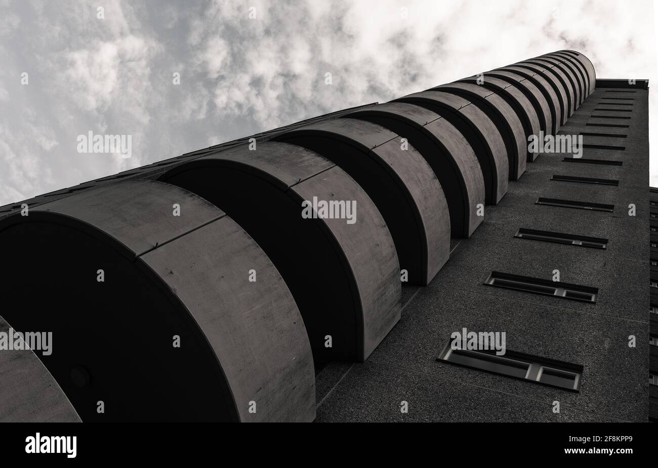 Gropiusstadt Berlin Stockfoto