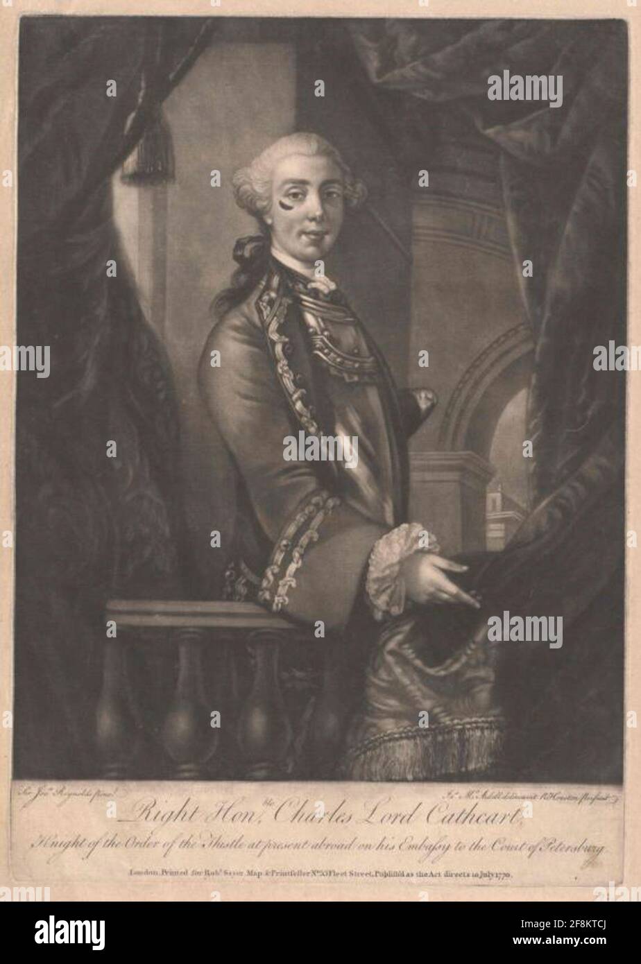 Cathcart, 9. Baron Cathcart, Charles . Stockfoto