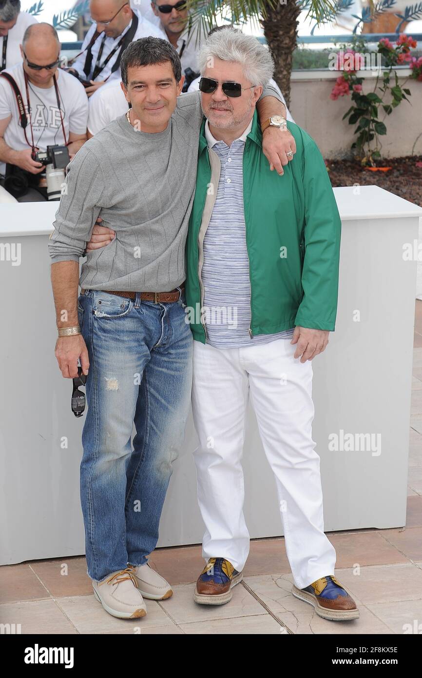 Cannes, Frankreich. 19. Mai 2011 Fotocall für Film La Piel Que HABITO während der 64. Filmfestspiele von Cannes Stockfoto