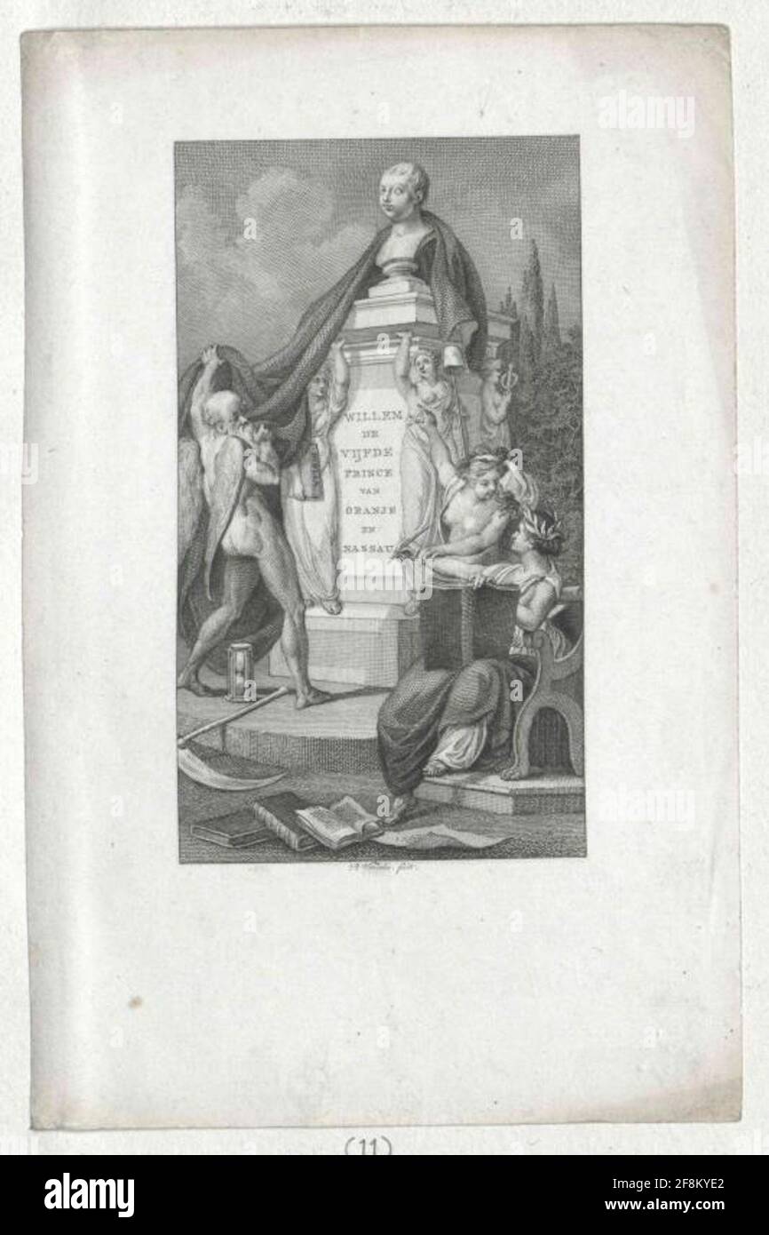 Wilhelm V., Fürst von Orania-Nassau. Stockfoto
