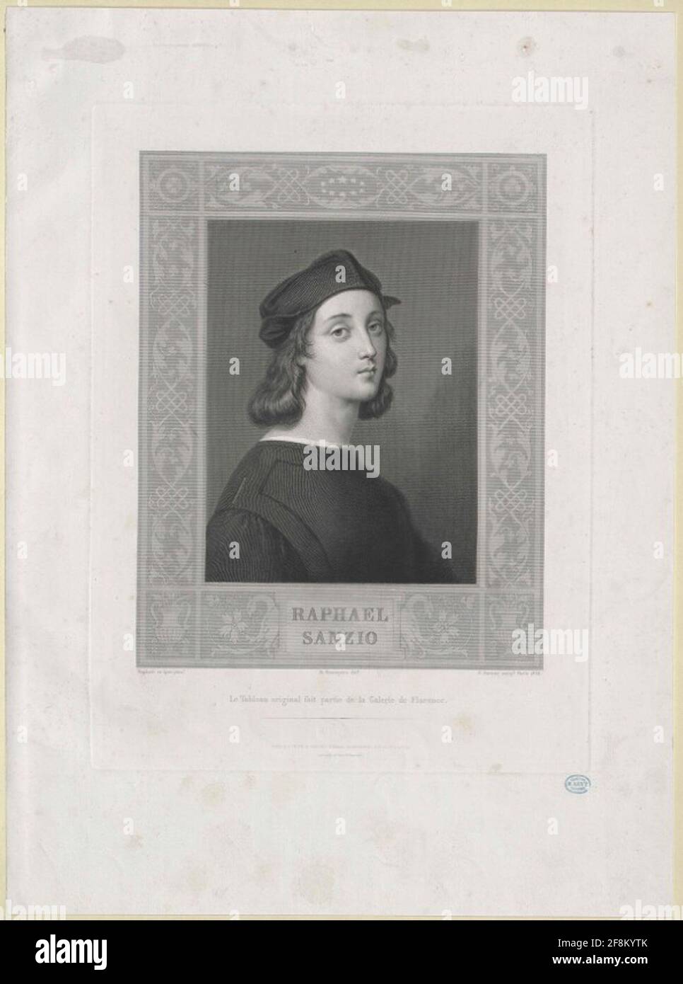 Heilige, Raphael. Stockfoto