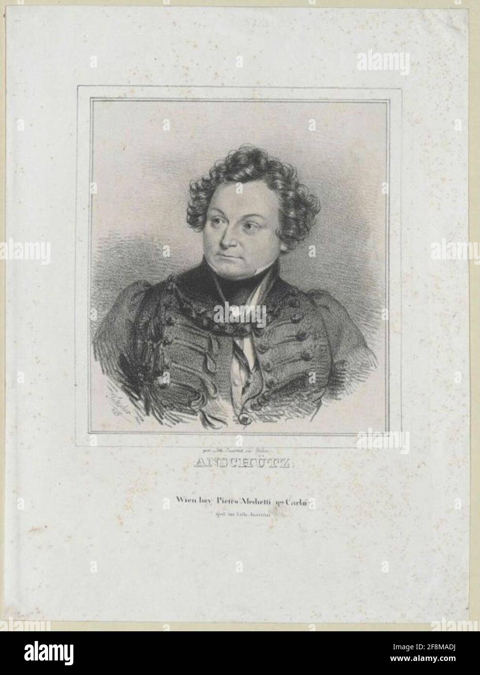 Anschütz, Heinrich. Stockfoto