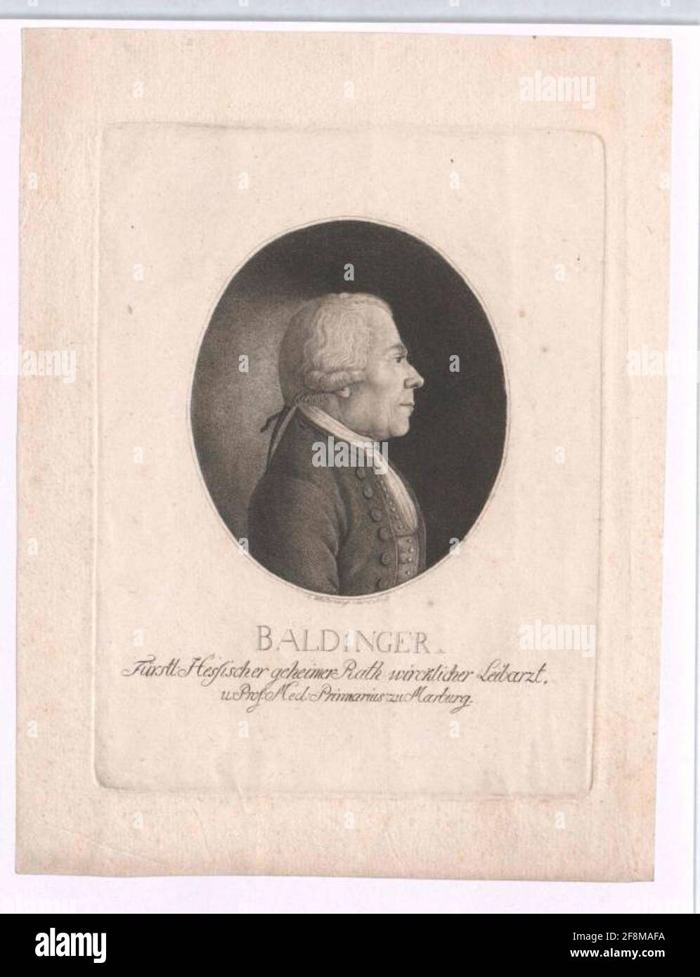 Ernst gottfried baldinger Fotos und Bildmaterial in hoher Auflösung