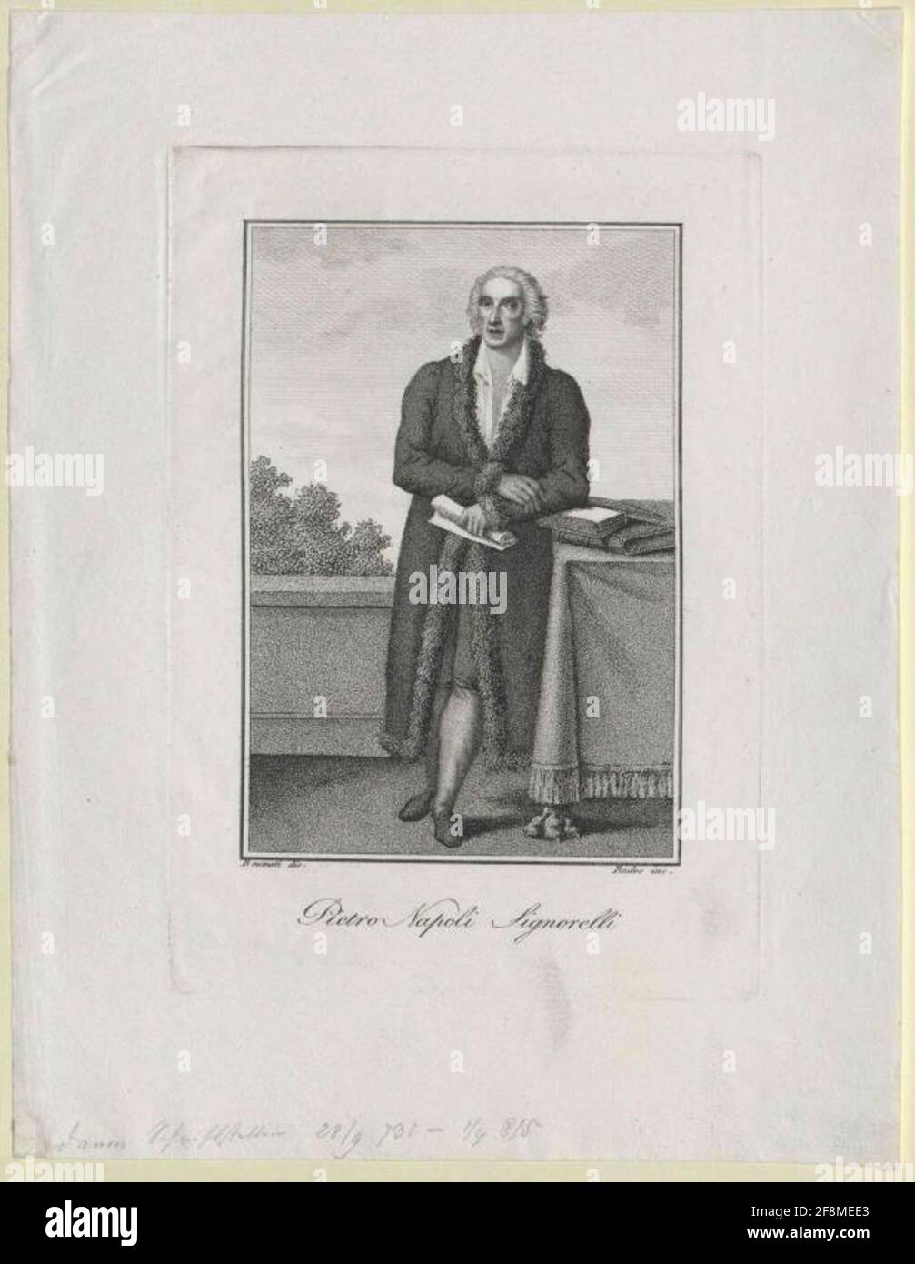 Signorelli, Pietro Napoli. Stockfoto
