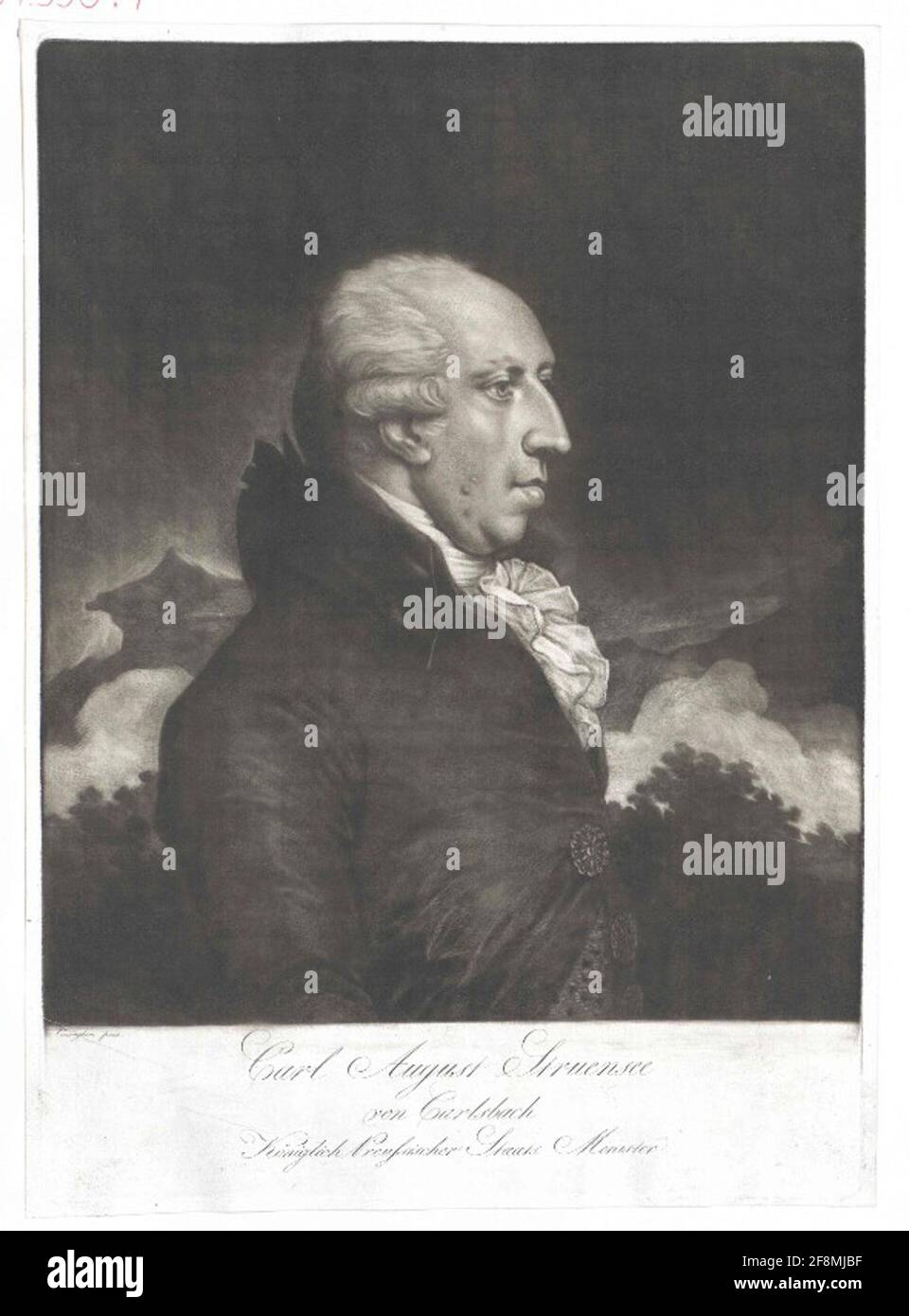 Struense-Carlsbach, Karl August von Painer: Cunningham, Edward Francis Stockfoto