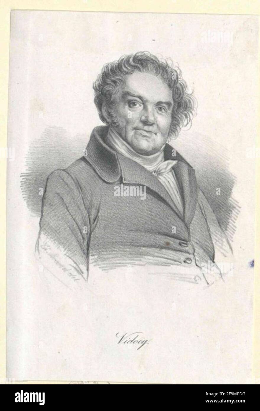 Vidocq, François Eugène. Stockfoto