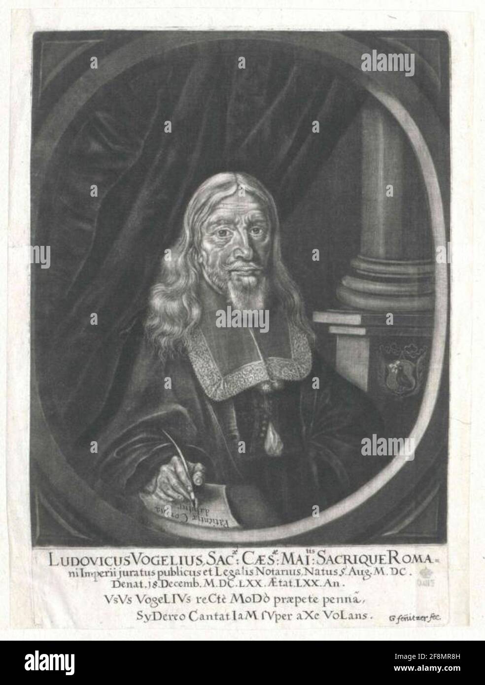 Vogel, Ludwig. Stockfoto