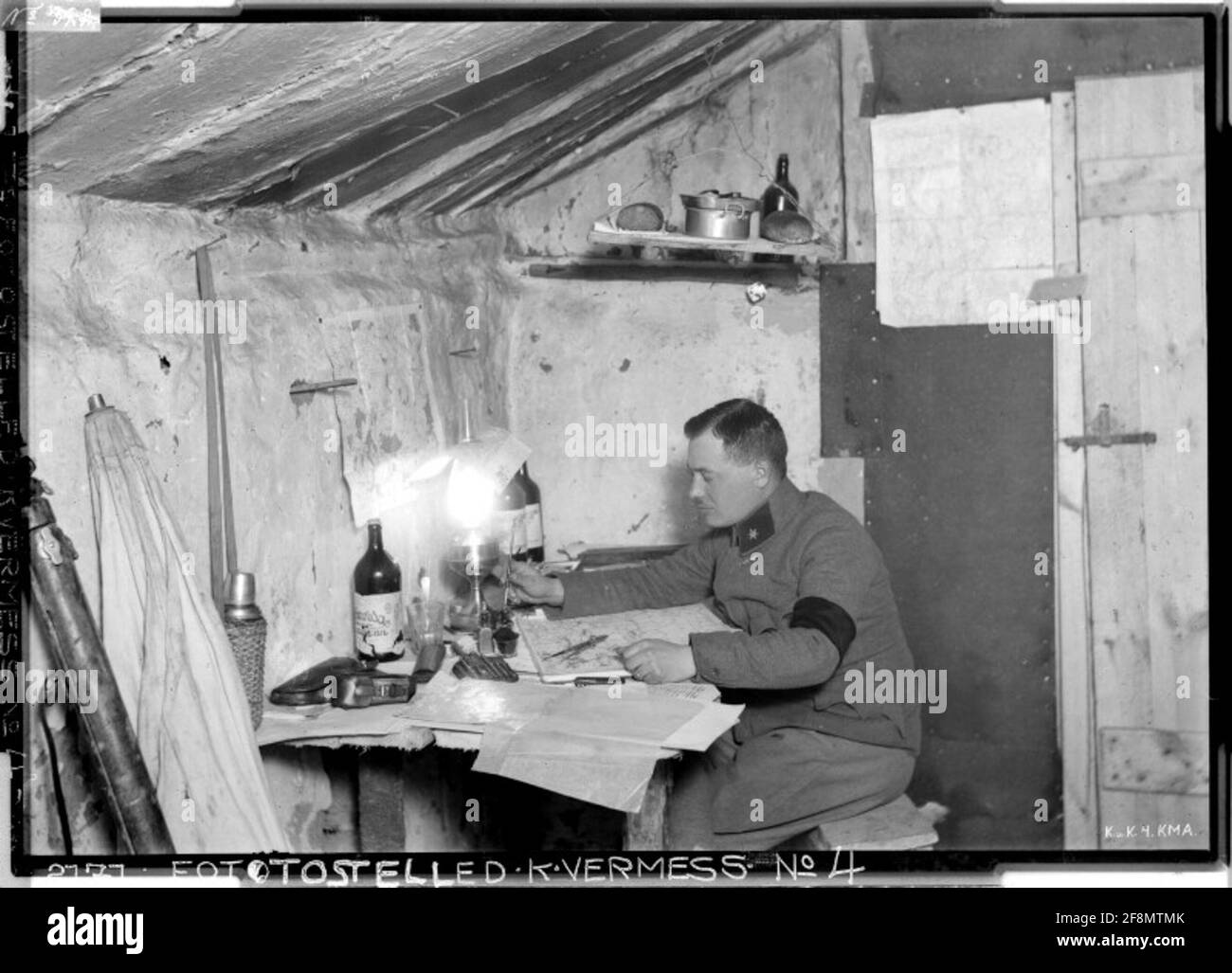 Ausgegraben von Leutnant Steinberg in Zajezycy 4. Kriegsdienststelle; Russland, Wolhynien; Fotograf: Kriegsmessung 4. Stockfoto