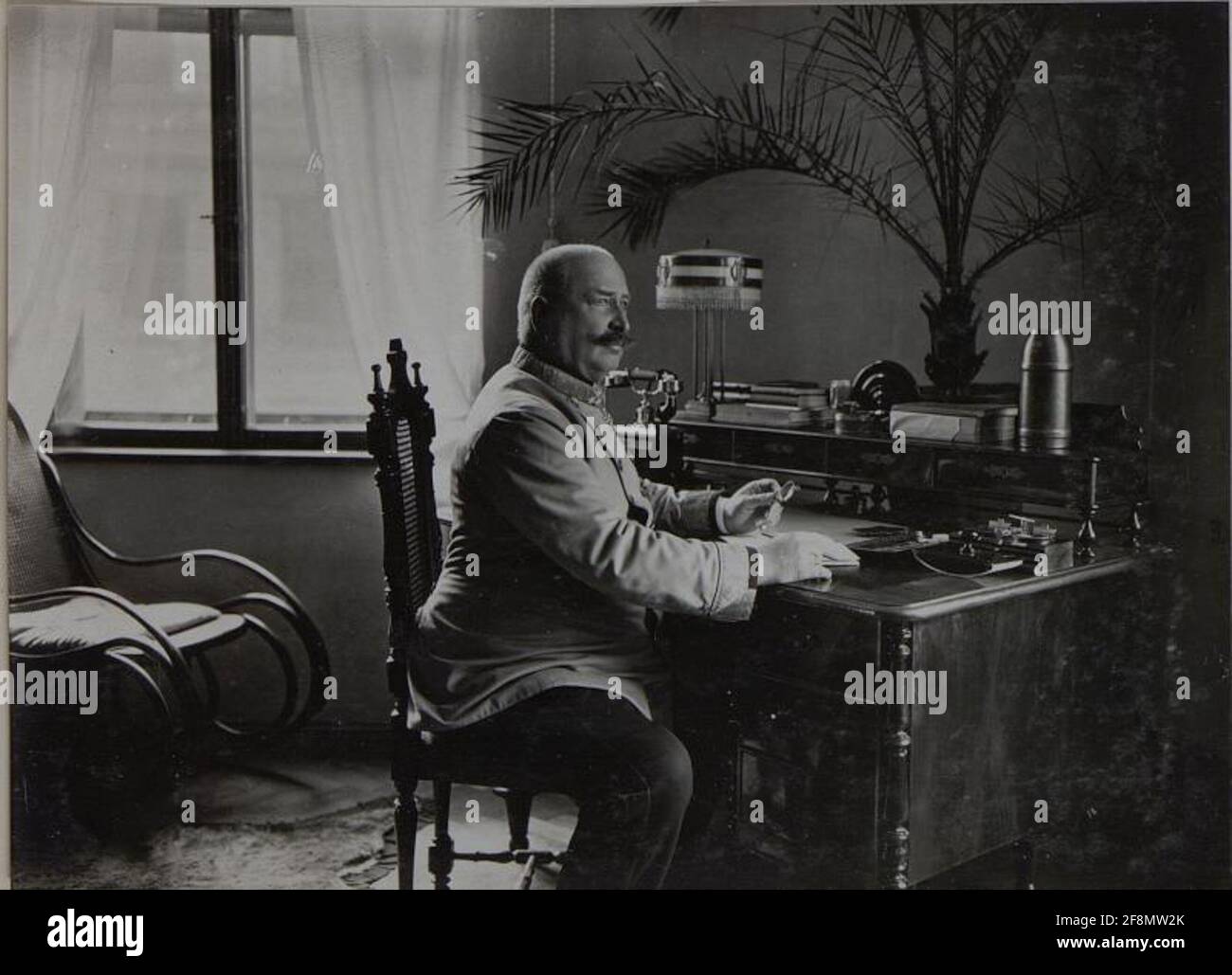 Sr. Exzell. F.M. ROHR. . Stockfoto