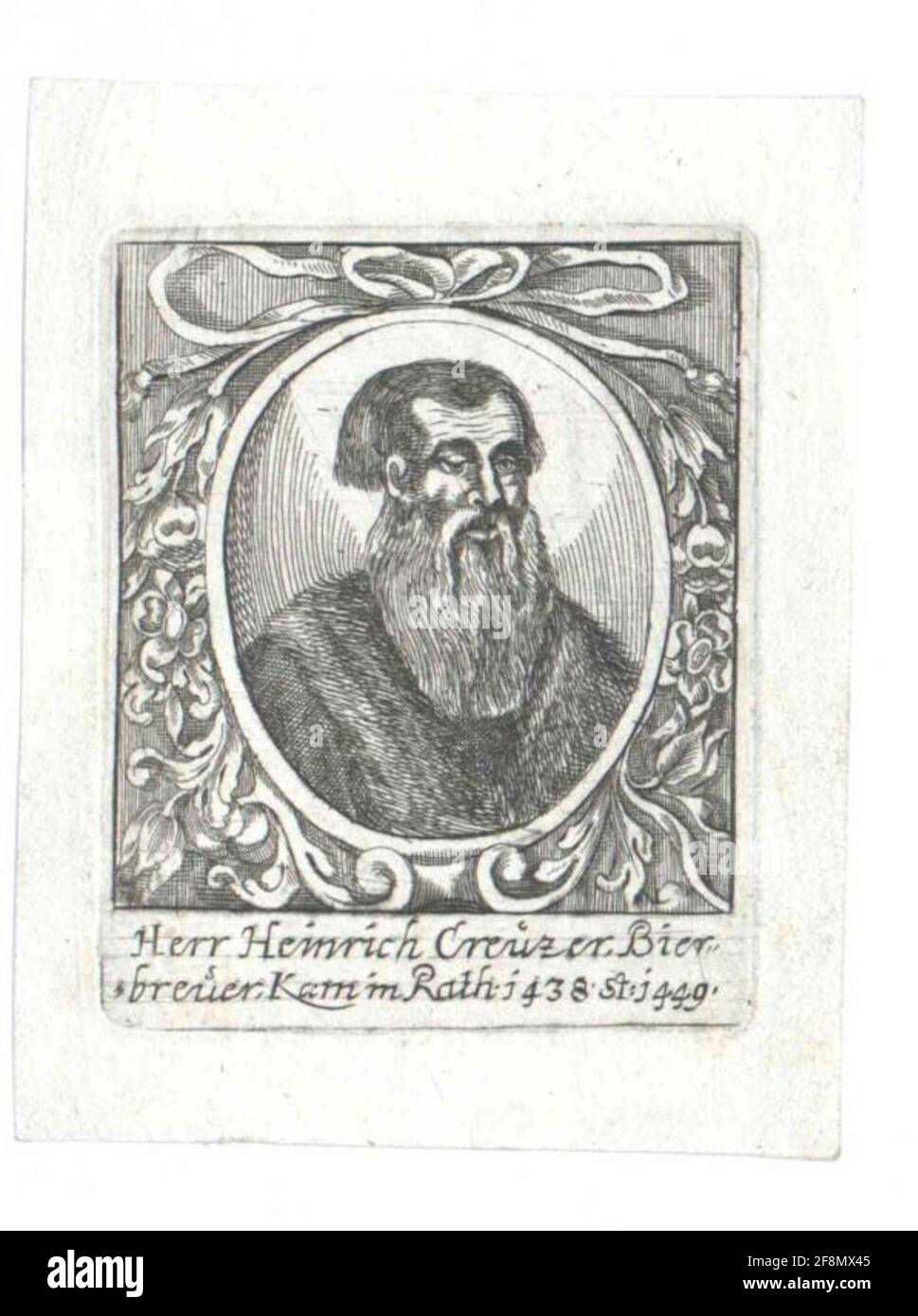 Creuzer, Heinrich. Stockfoto