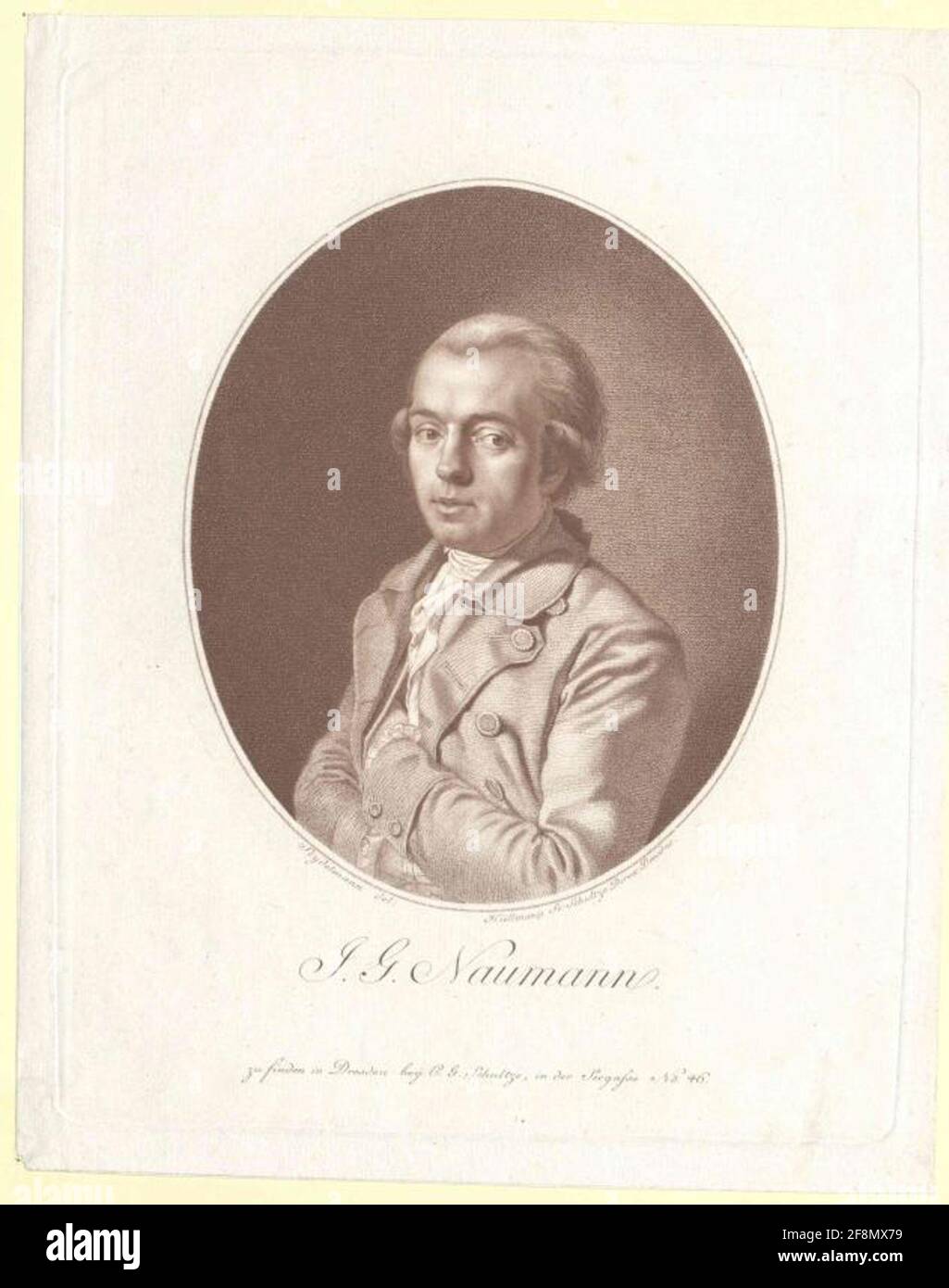 Naumann, Johann Gottlieb Verlag: Schulze, Christian Godfrieder: Seydelmann, Crescentius Josephus Johnsstecher: Hüllmann, Gottlieb Wilhelmstecher: Schulze, Christian Gottfried Stockfoto