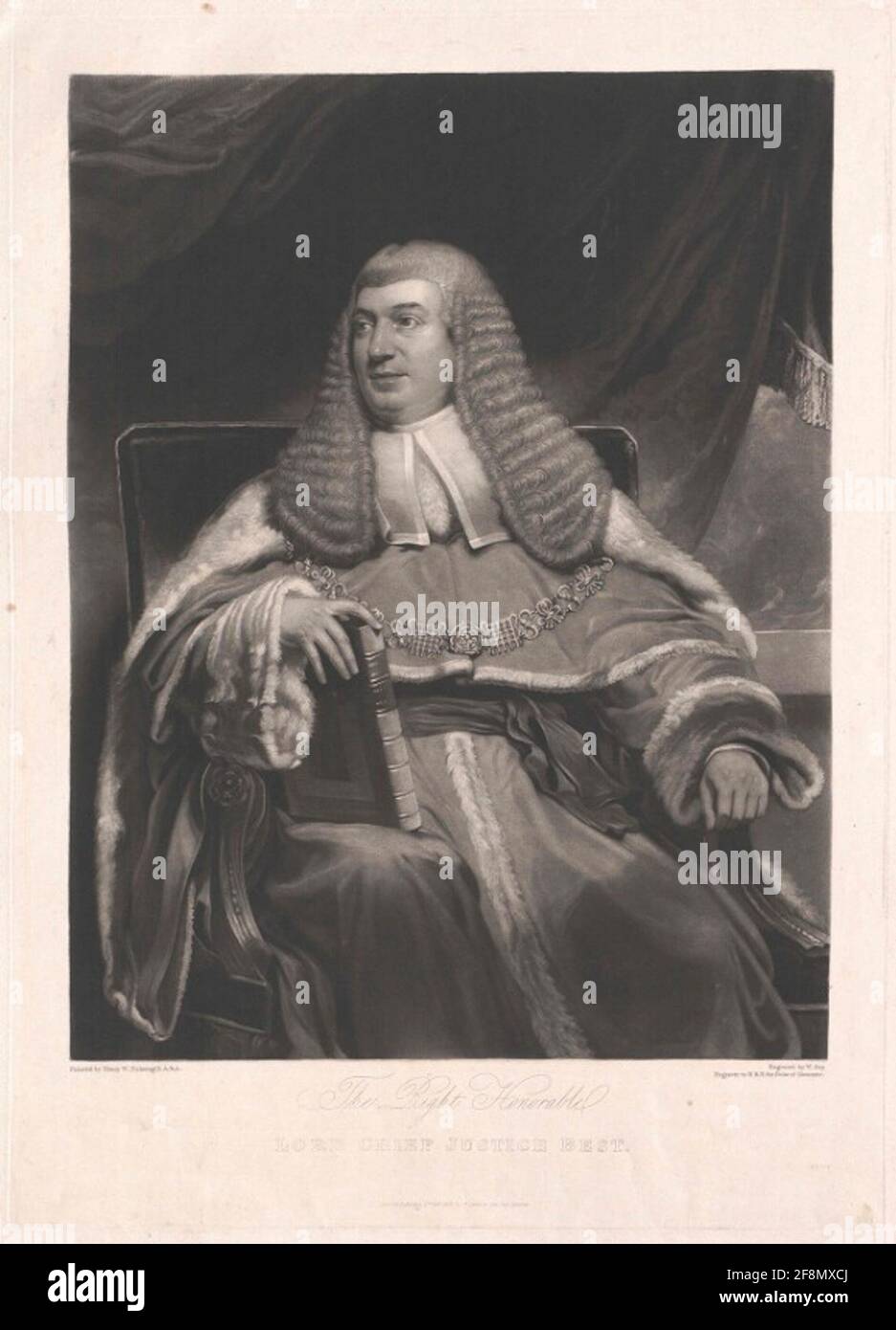 Abbott, 1. Baron Tenterden, Charles . Stockfoto