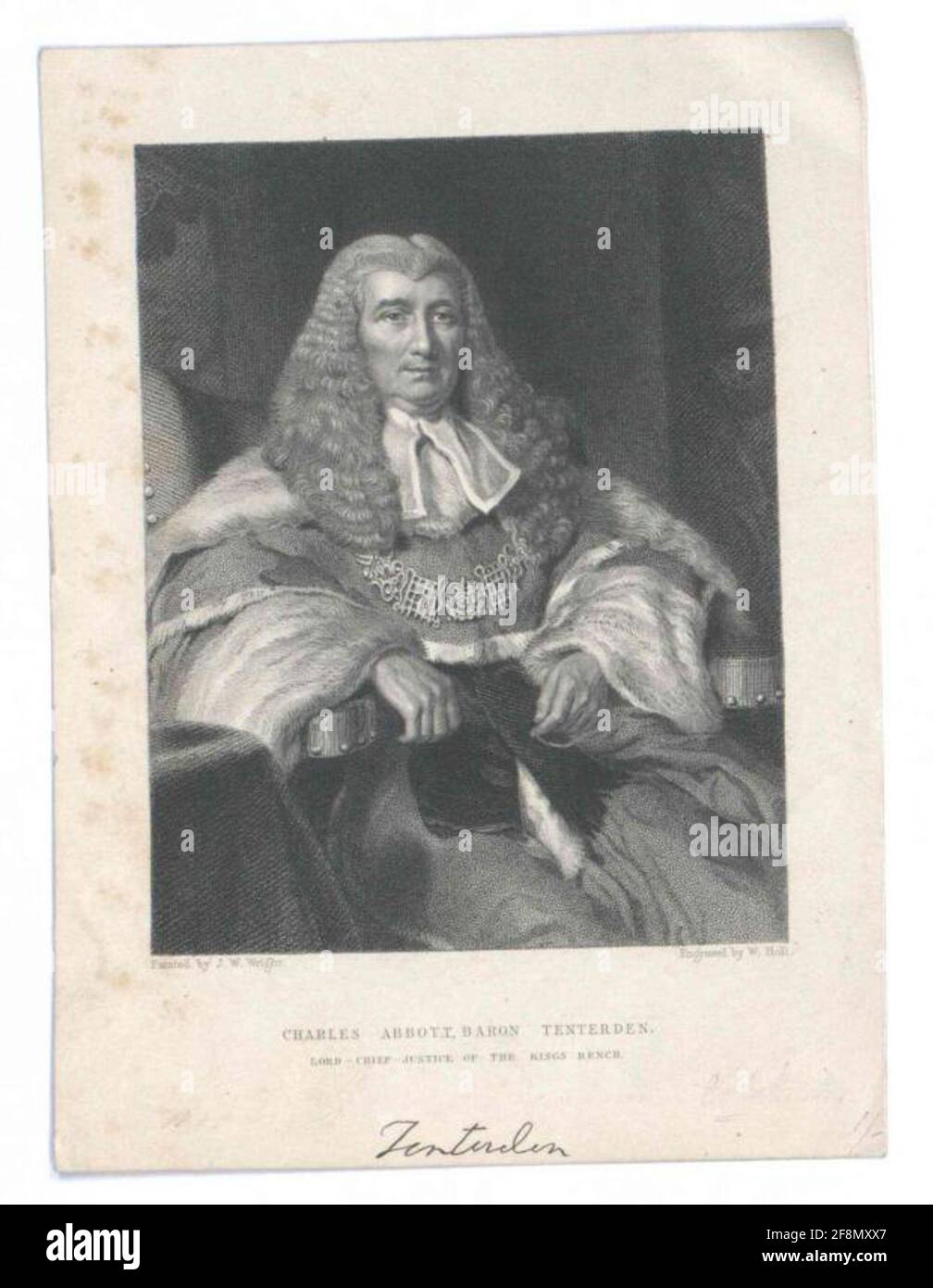 Abbott, 1. Baron Tenterden, Charles . Stockfoto
