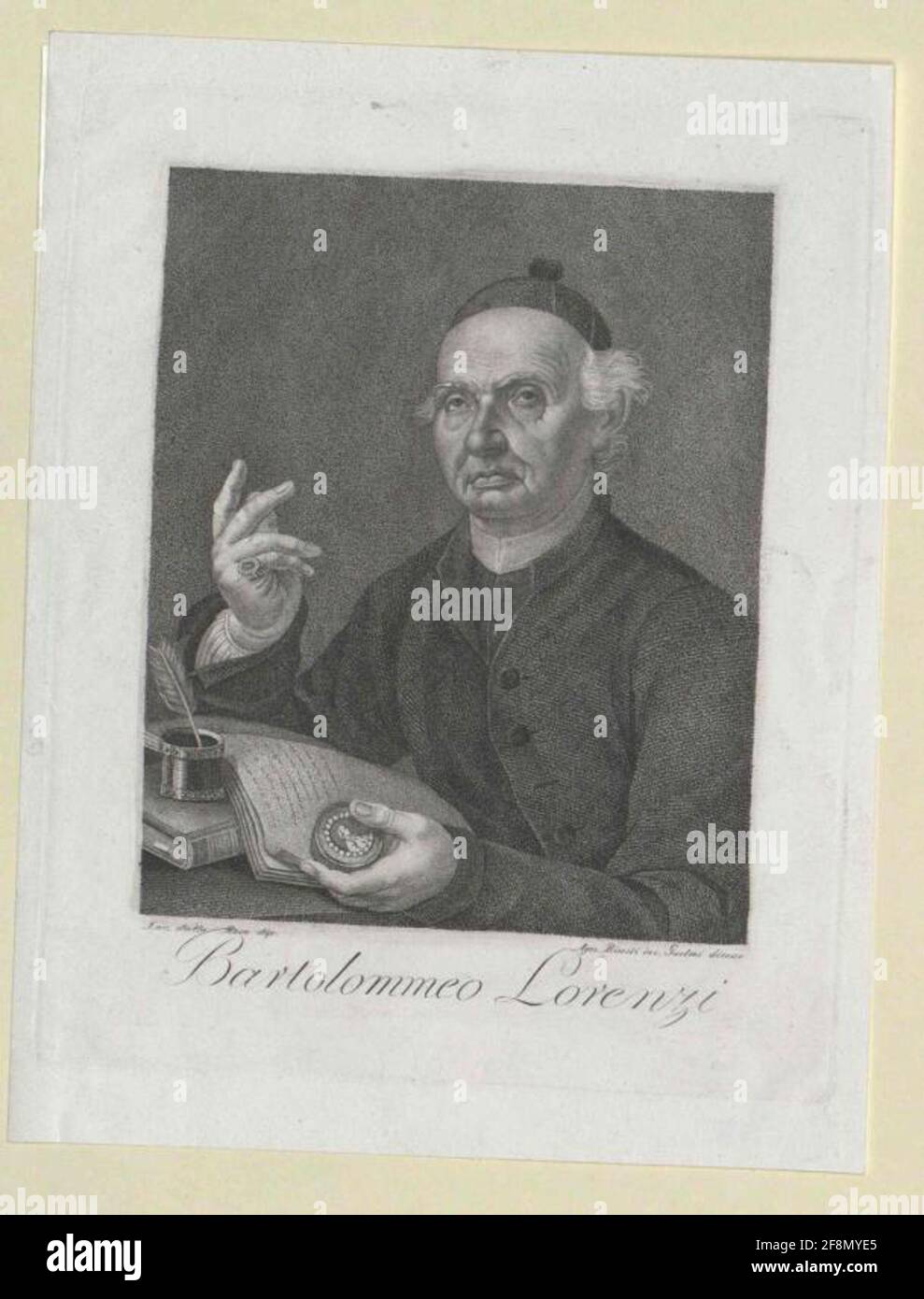 Lorenzi, Bartolomeo. Stockfoto
