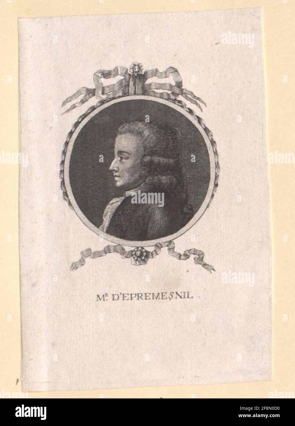 Spréménil, Jean Jacques Duval D '. Stockfoto