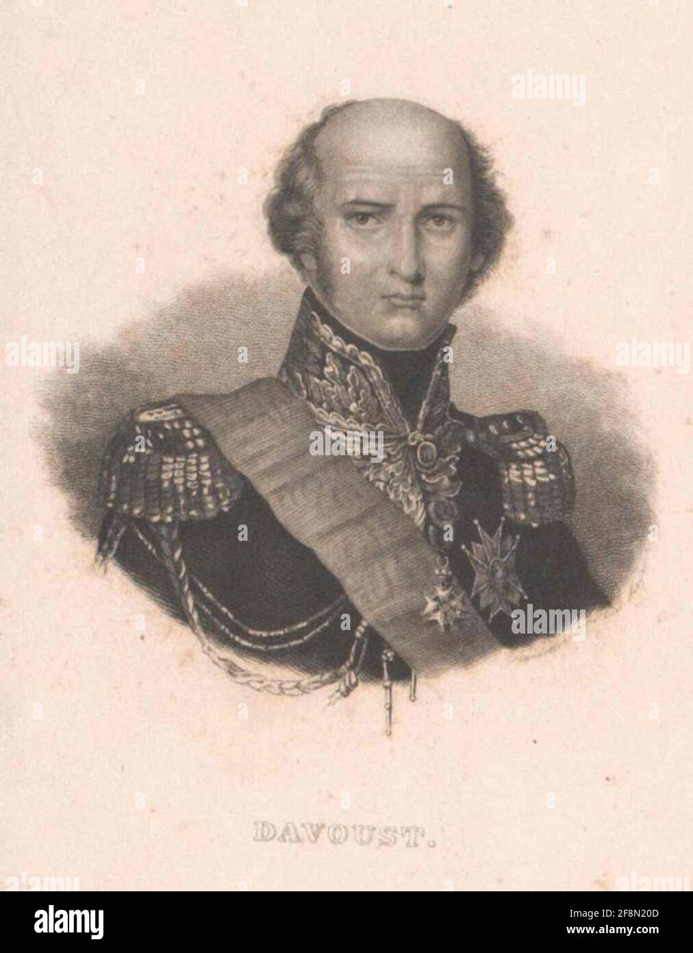 Davout, Louis Nicolas . Stockfoto