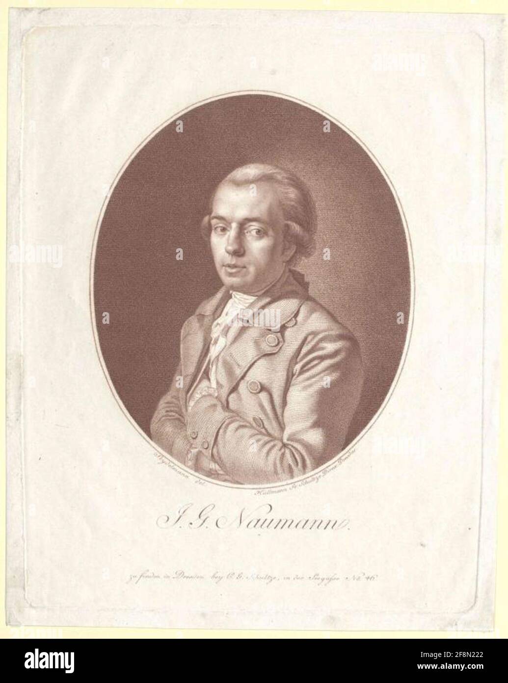 Naumann, Johann Gottlieb Verlag: Schulze, Christian Godfrieder: Seydelmann, Crescentius Josephus Johnsstecher: Hüllmann, Gottlieb Wilhelmstecher: Schulze, Christian Gottfried Stockfoto