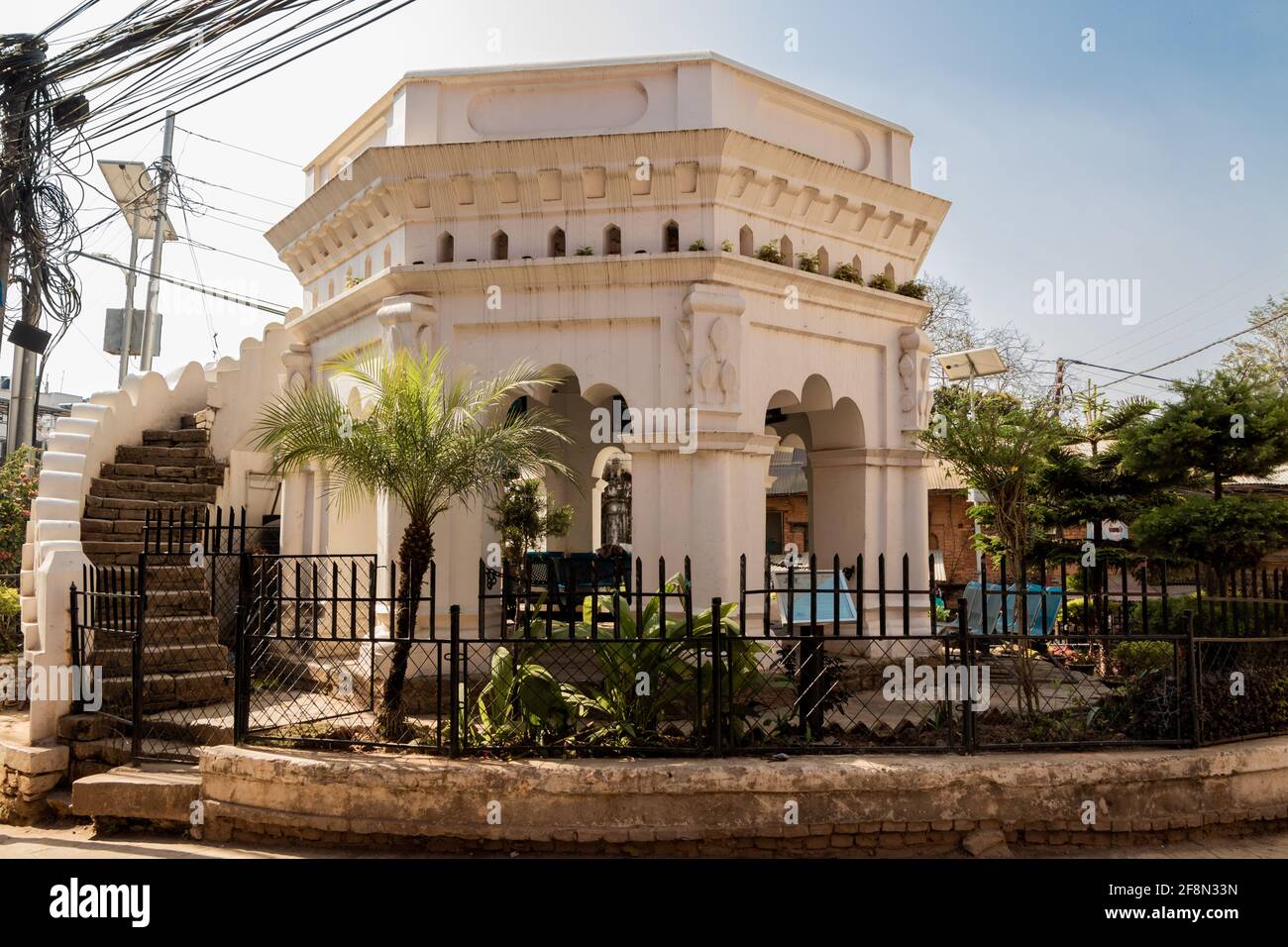 Golo Ghar liegt in Sitalpati, Tansen, Palpa, Nepal und ist eines der Top-Reiseziele Nepals Stockfoto