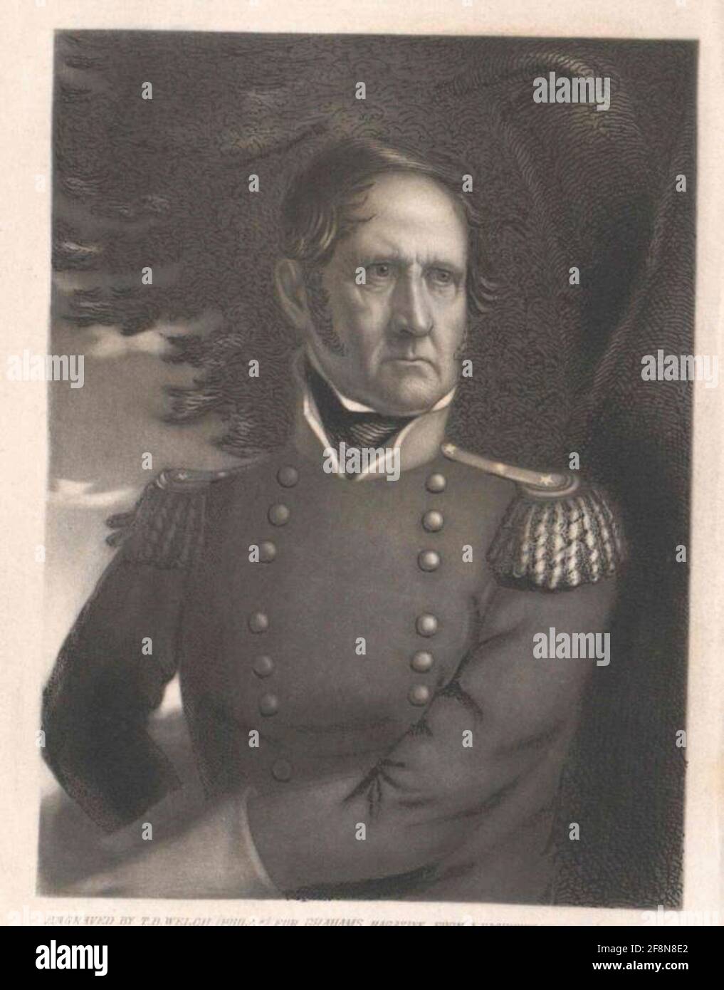 Scott, Winfield . Stockfoto