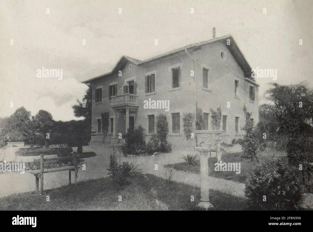 Sacile, Lage d. 33.jnf.reg.kmds. . Stockfoto