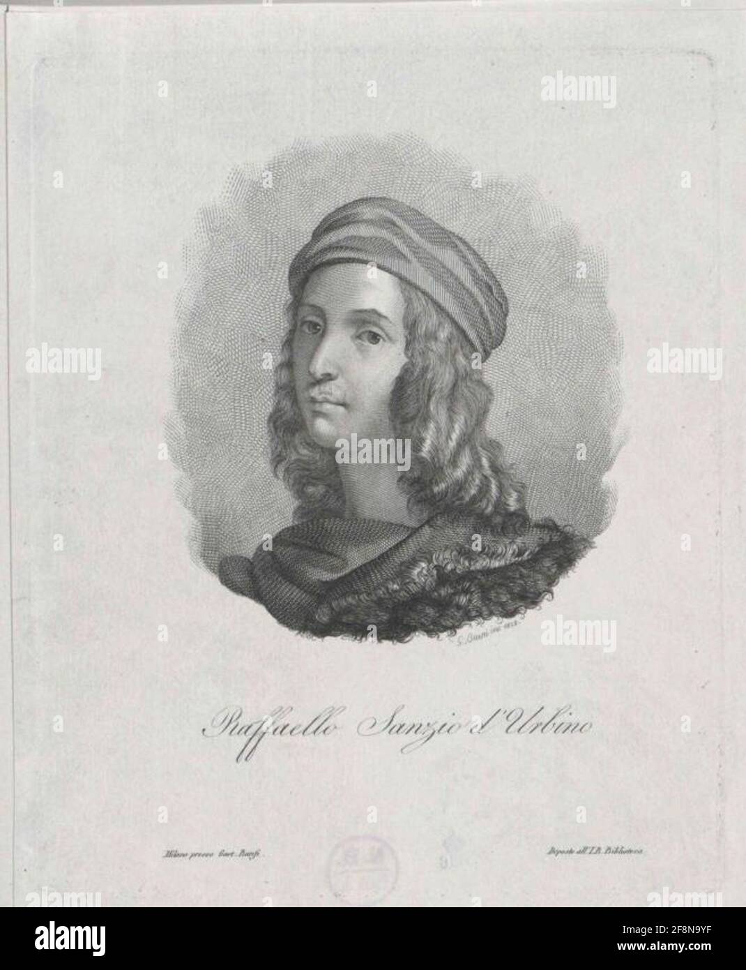 Heilige, Raphael. Stockfoto