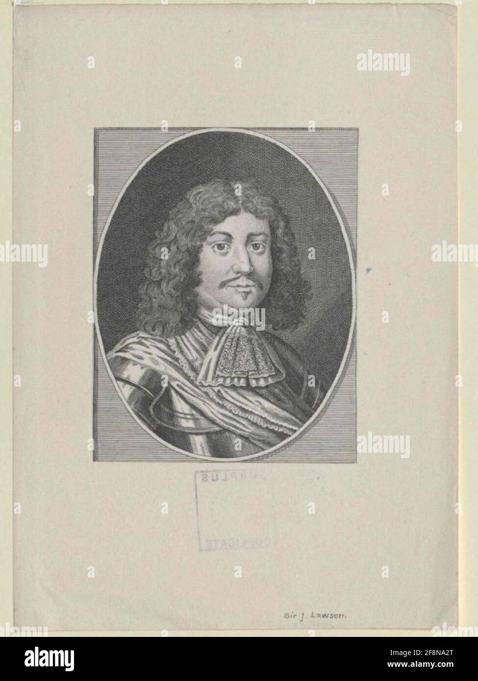 Lawson, Sir John . Stockfoto