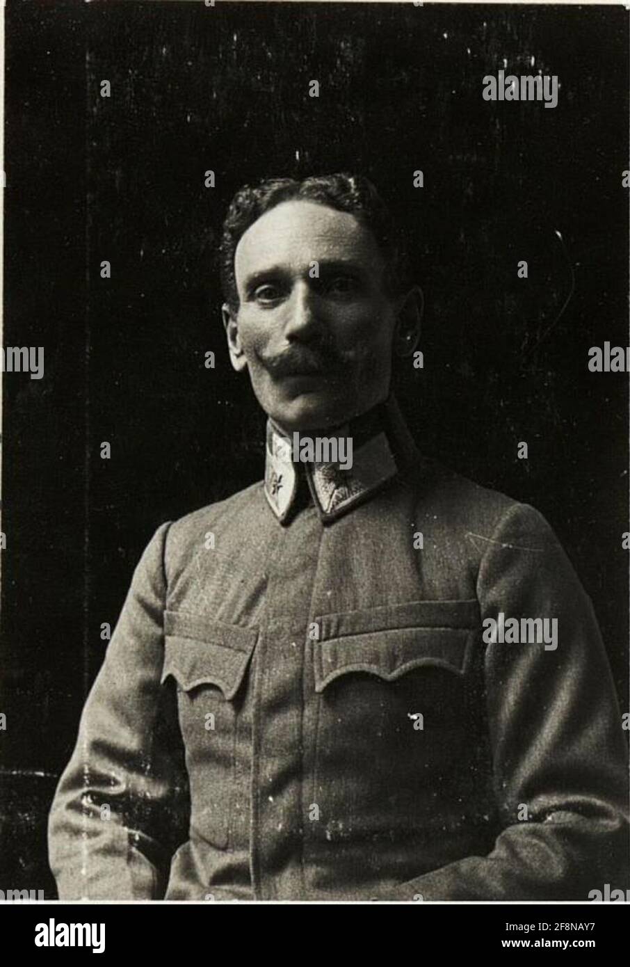 Major Stephan Achacz. Infanterie-Regiment Nr. 83 . Stockfoto