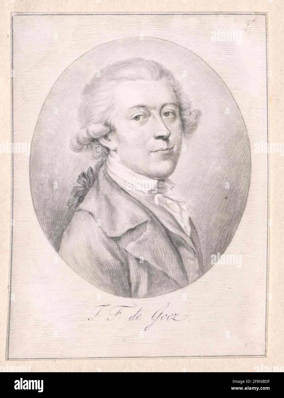 Goez, Joseph Franz Freiherr von. Stockfoto