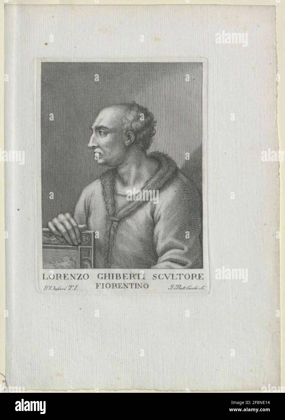 Ghiberti, Lorenzo. Stockfoto