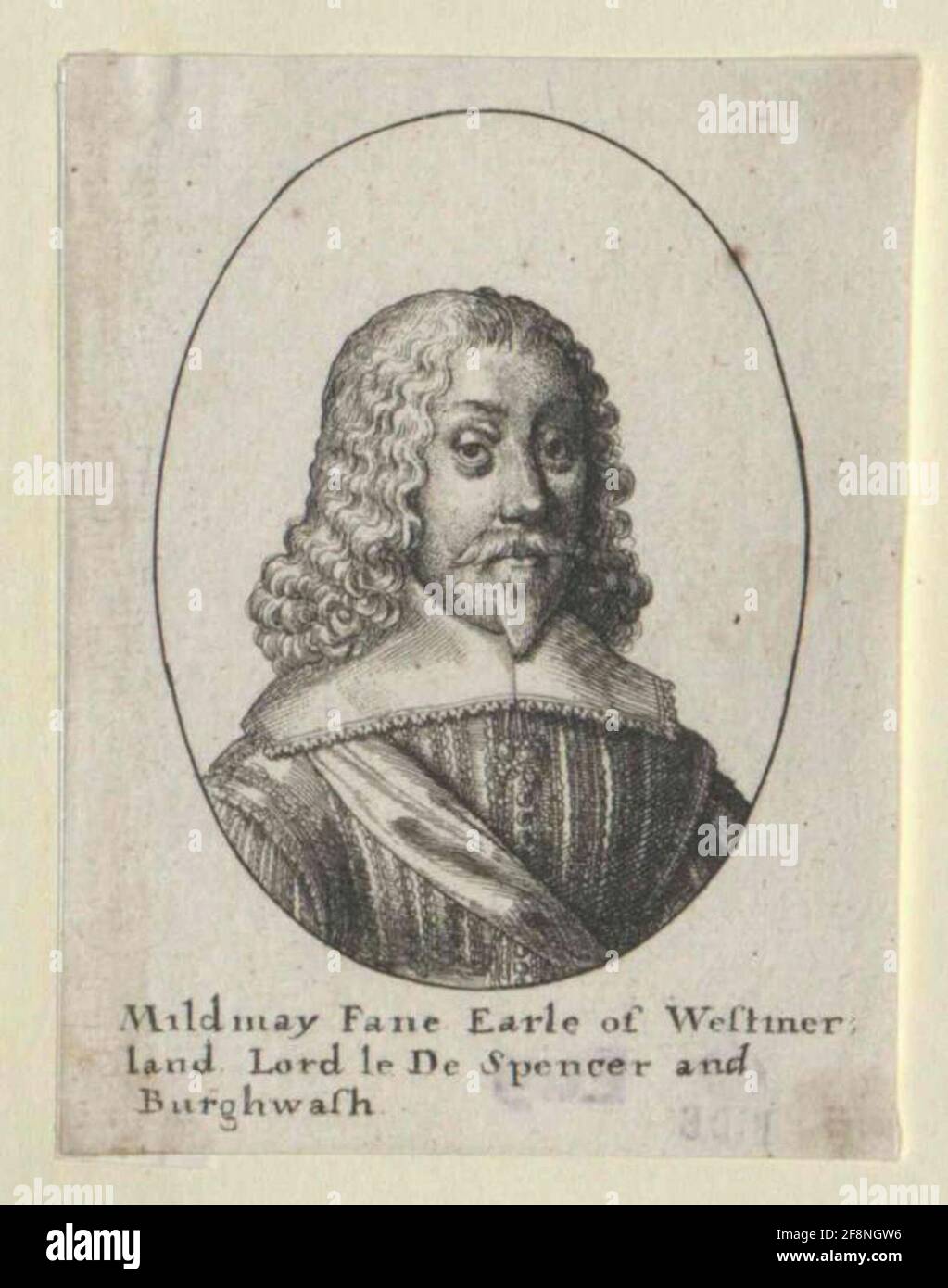Fane, 2. Earl of Westmorland, Mildmay . Stockfoto