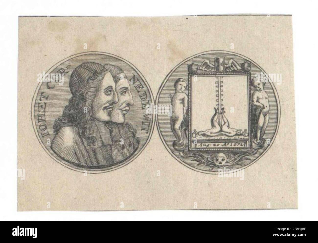 Witt, Johan De. Stockfoto