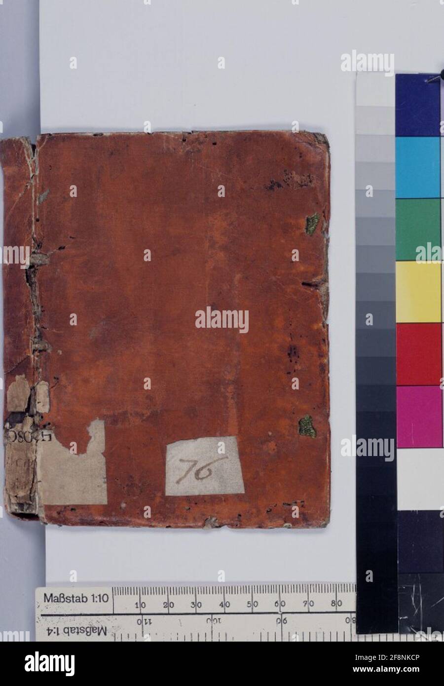 Kabeljau. 11093, VD: Fight - und Ringbuch Frontcover mit Signature Tilting 76 Stockfoto