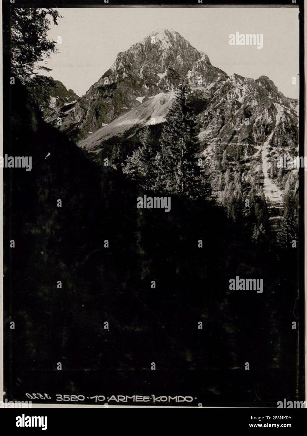 10 Armee kommo. Stockfoto