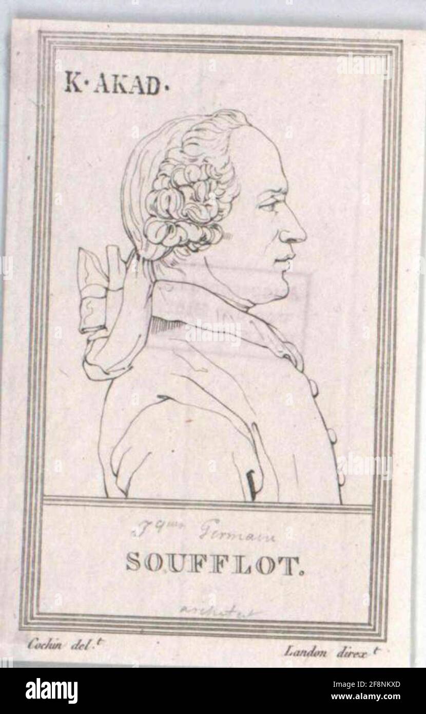 Soufflot, Jacques Germaine . Stockfoto