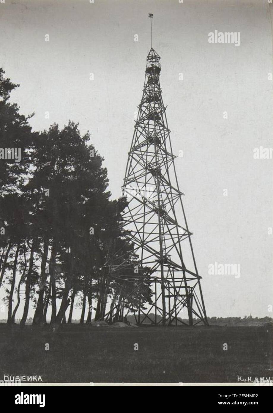 Groove bei Dubienska. Stockfoto
