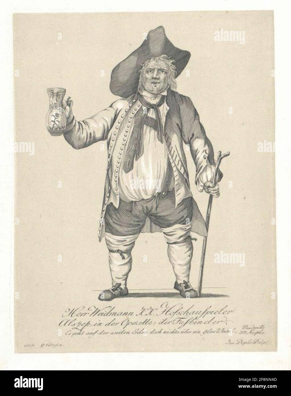 Weidmann, Josef. Stockfoto