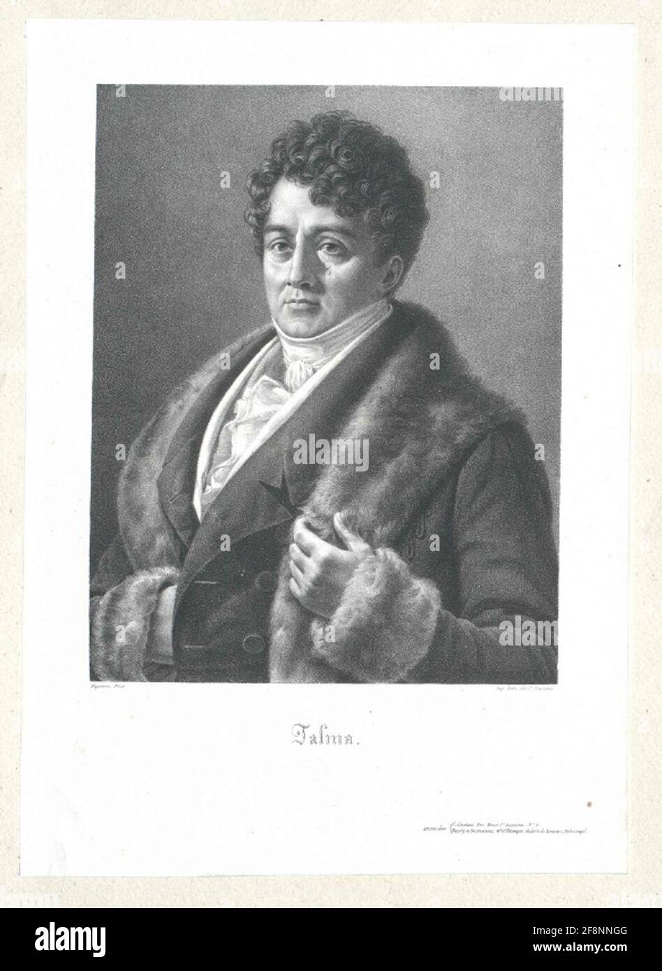 Talma, Francois Joseph . Stockfoto