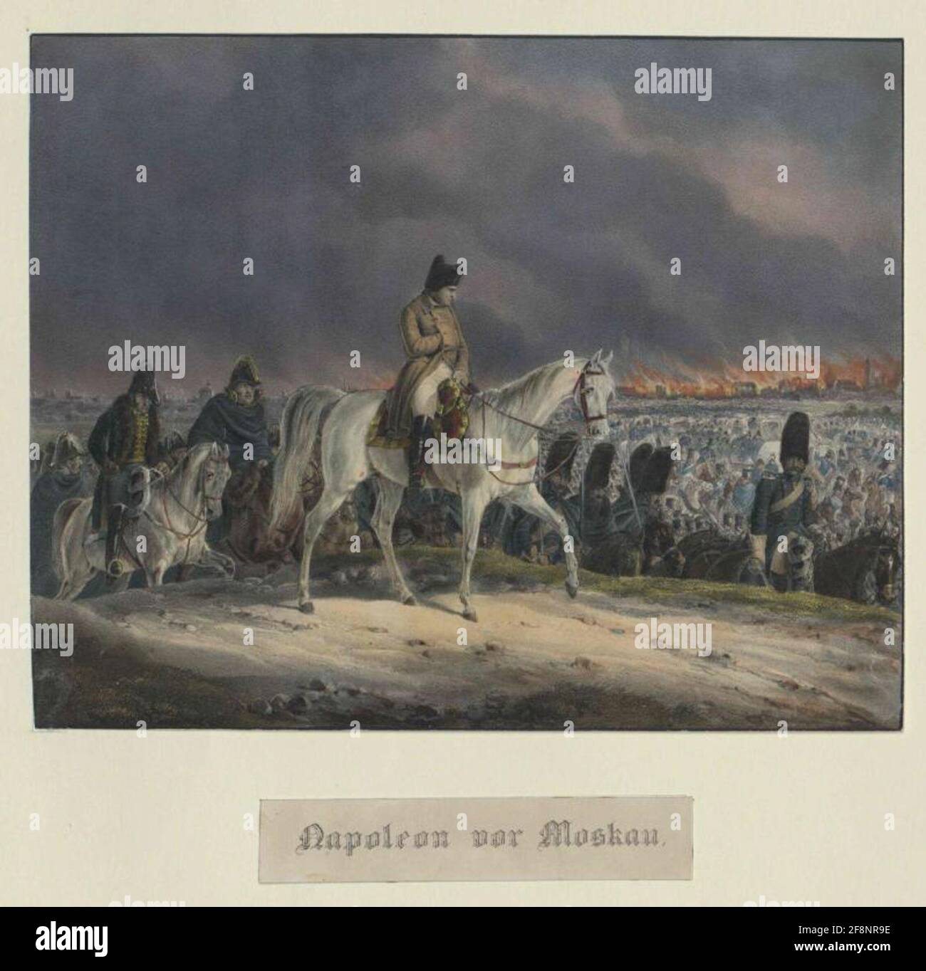 Napoleon I. Bonaparte, Kaiser der Franzosen. Stockfoto