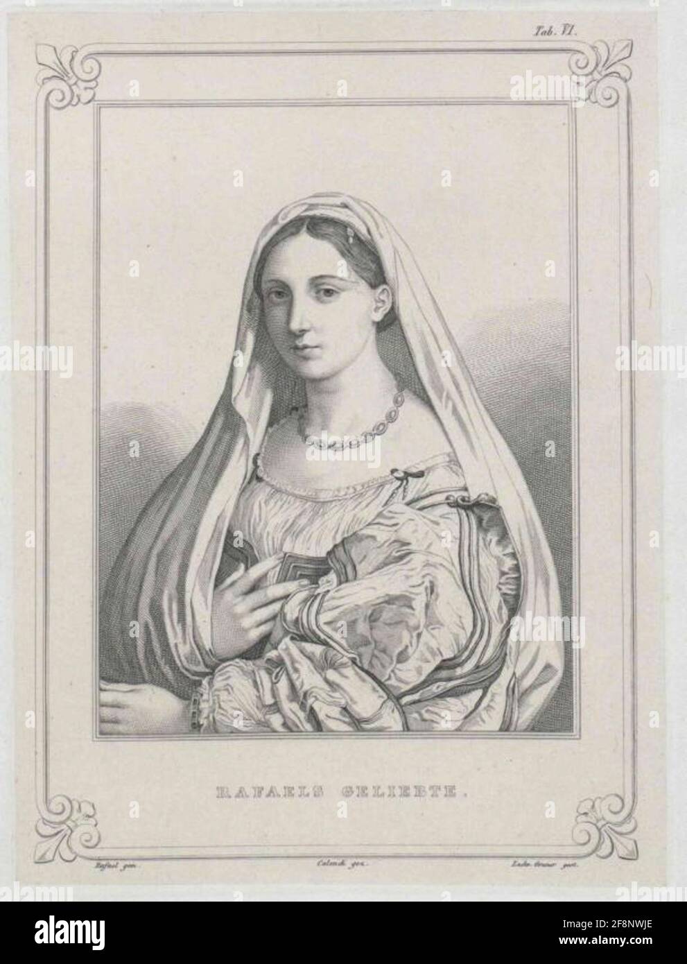 Heilige, Raphael. Stockfoto