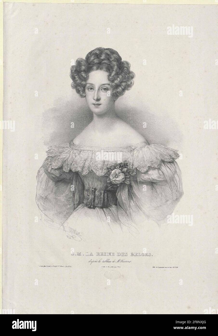 Luise, Prinzessin von Frankreich. Stockfoto