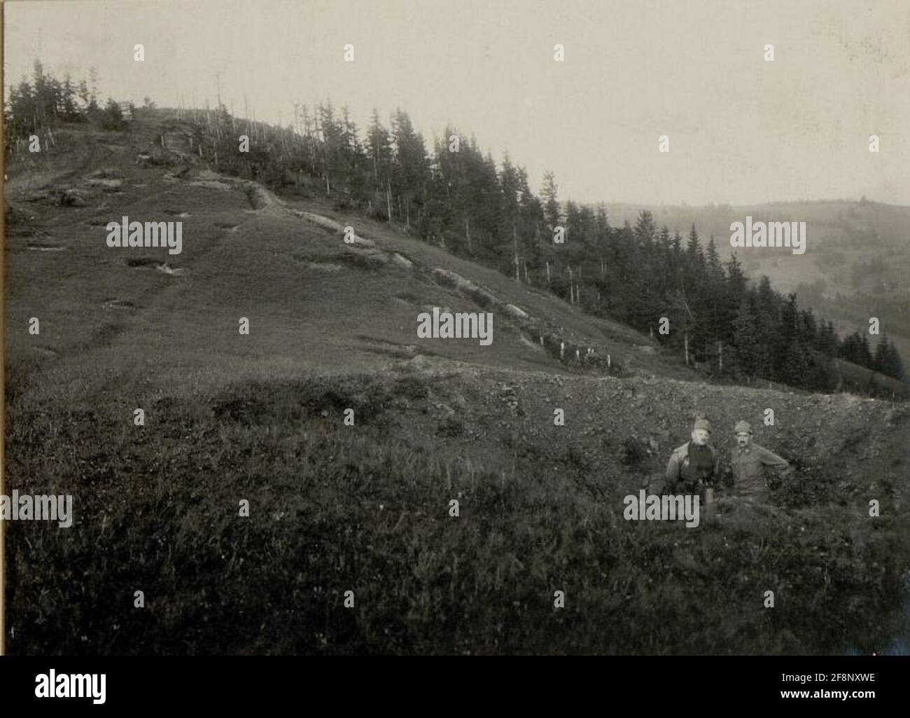 Bodentrichter auf der Ostry. Stockfoto