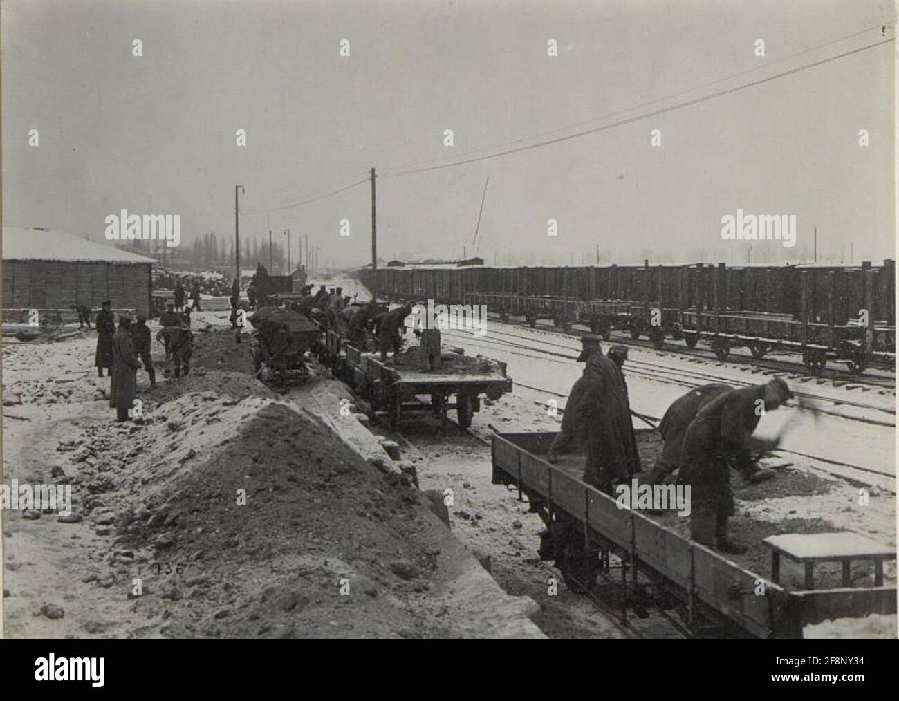 Aufzeichnungen von Infrastruktureinrichtungen und Fabrikanlagen. Stockfoto