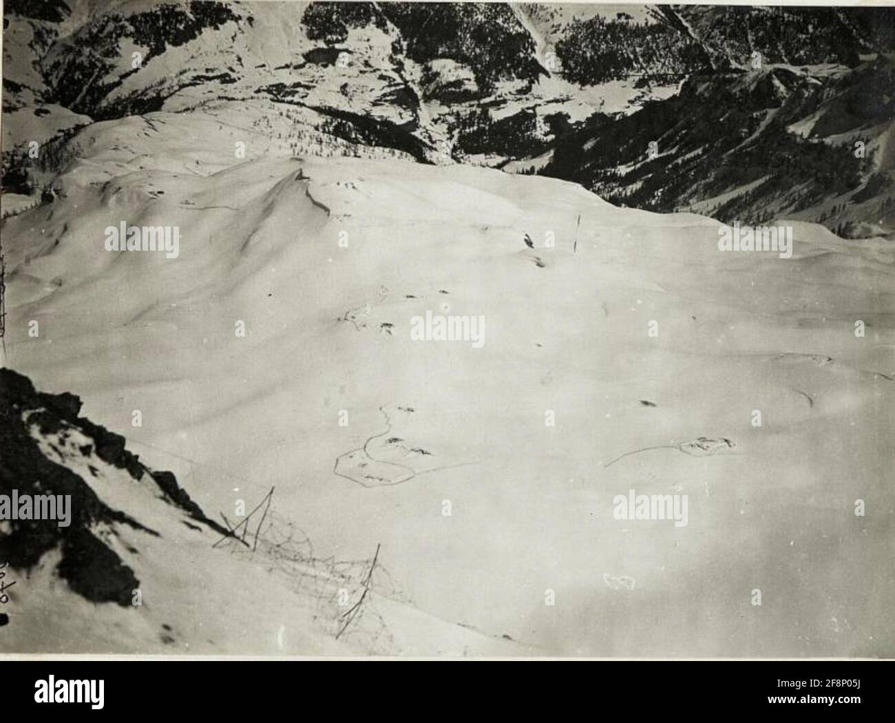 Aussichtspunkt Mezzodikrereuz: Morgenbeleuchtung. . Stockfoto