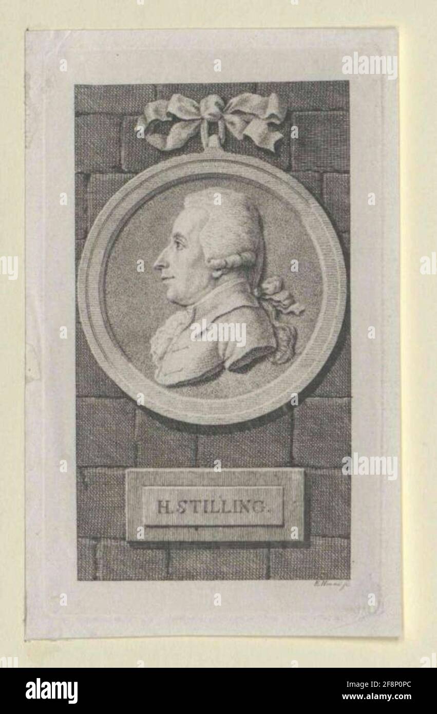 Jung-Kleben, Johann Heinrich Eraser: Hen, Eberhard Siegfrieddatieren: 1781/1828 Stockfoto