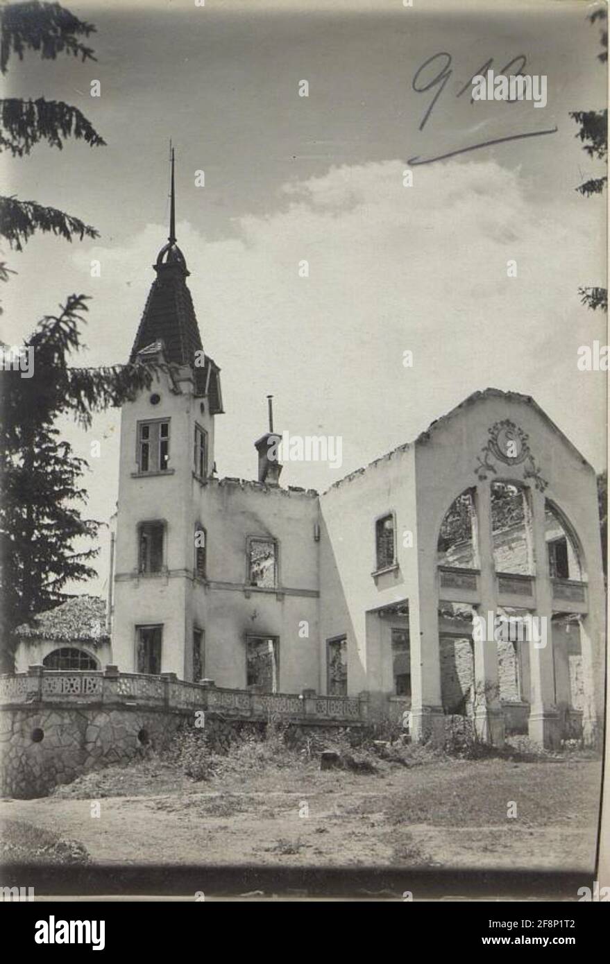 Markenschatz in der Villa Bozykow in ZL.Lipa. . Stockfoto