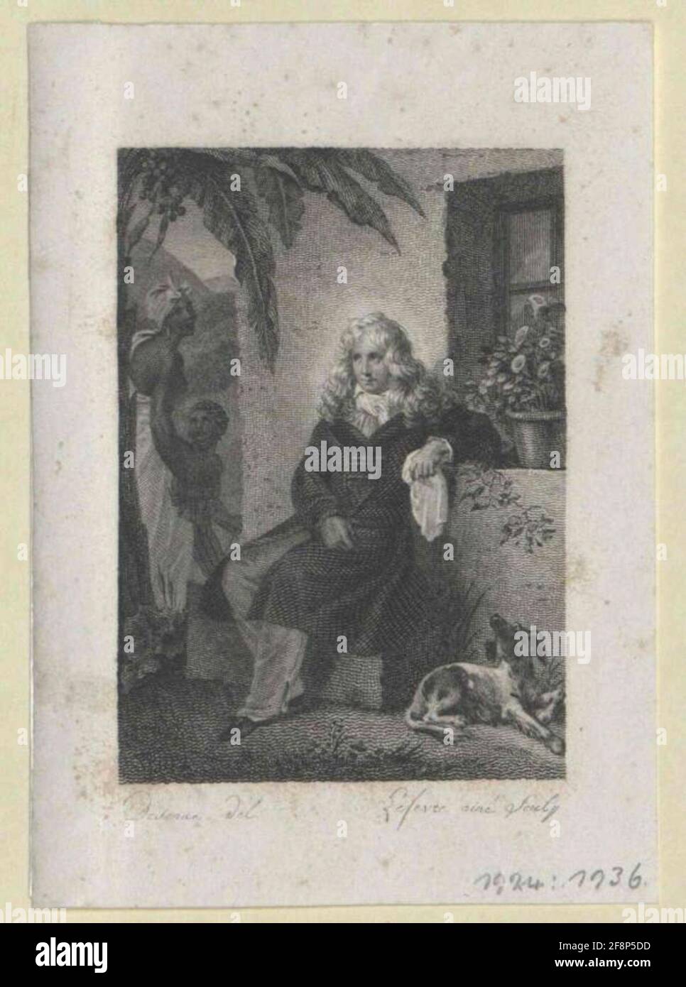 Saint-Pierre, Jacques Henri Bernardin de. Stockfoto