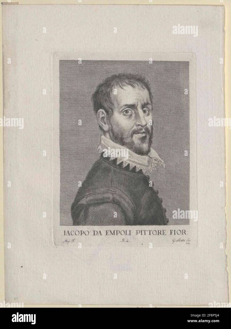 Chimenti, Jacopo. Stockfoto